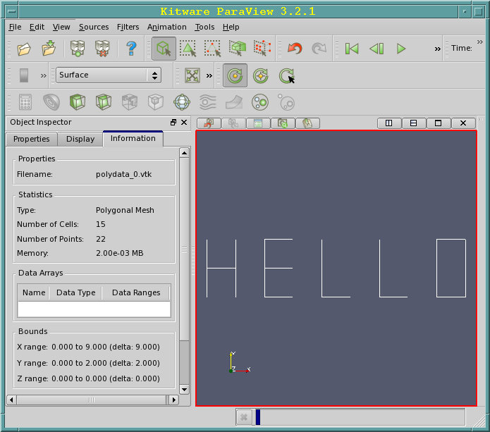 ParaView ex0 polydata