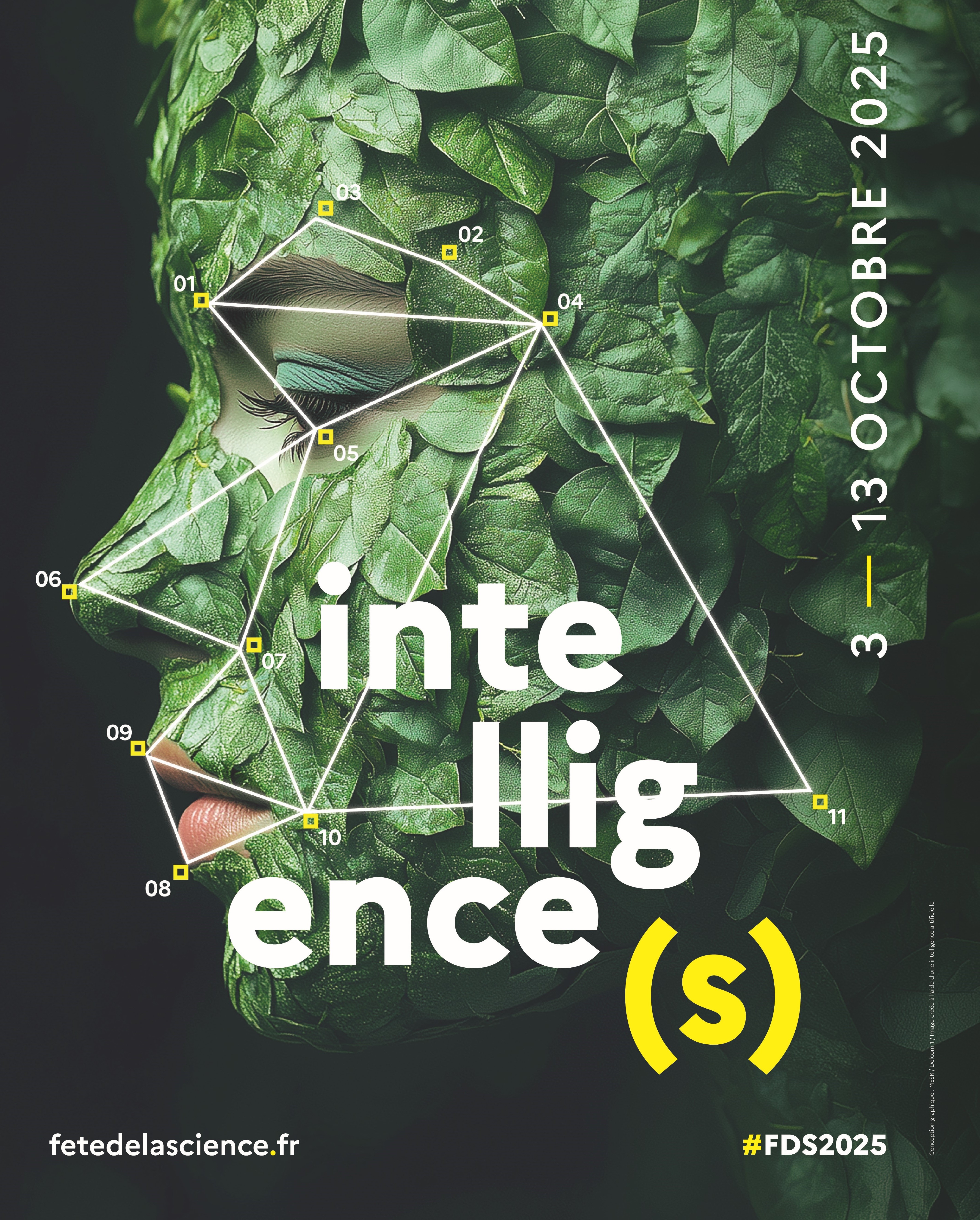 Affiche de la Fête de la Science 2025