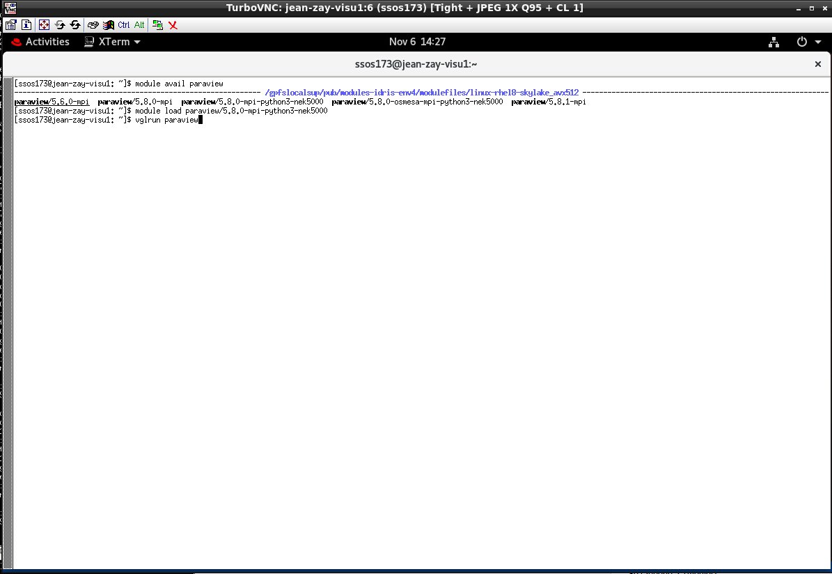 local window paraview