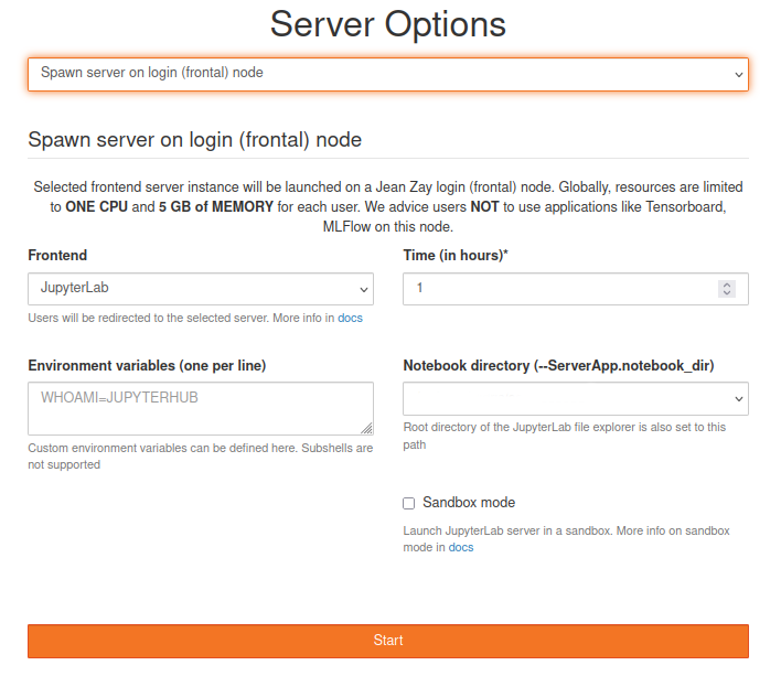 jupyterhub new instance