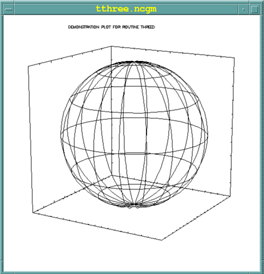 NCL threed illustration