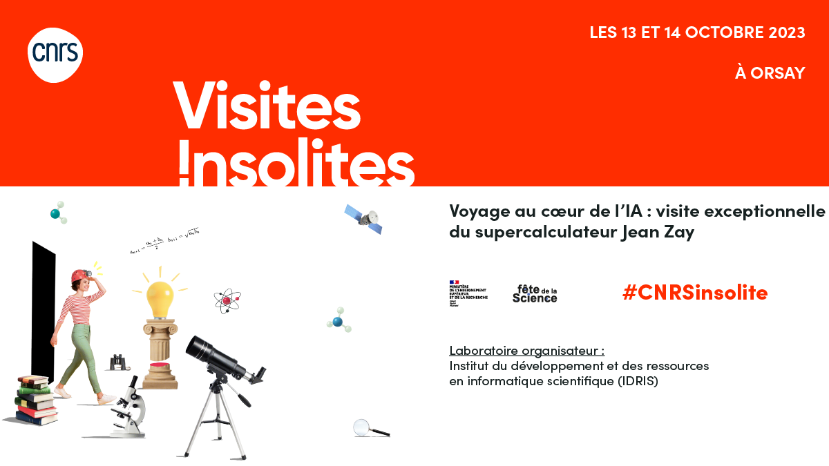 Affiche de la Fête de la Science 2023