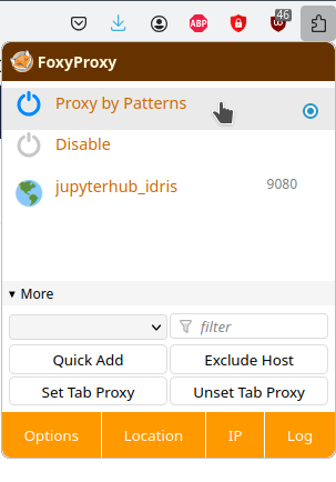 jupyterhub proxy by patterns